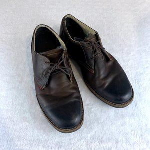 Penguin Willie Men's Leather Lace Up Derby